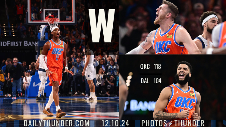 Thunder Punch Mavs, Ticket to Vegas