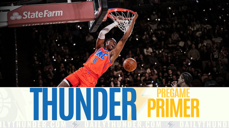 Thunder open home gauntlet against Grizzlies