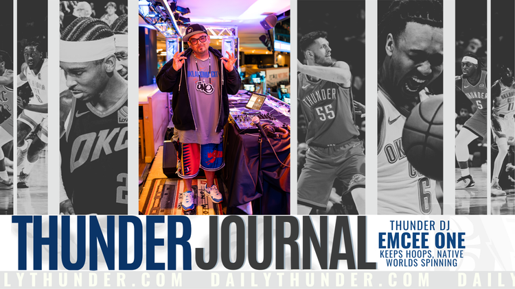 One for Many: The Thunder's DJ keeps native, hoops worlds spinning