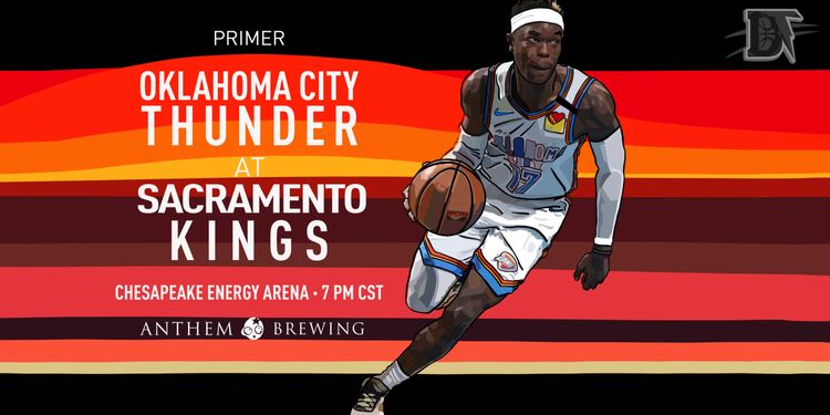 Game 59 Pregame Primer: Thunder (36-22) vs. Kings (24-33)