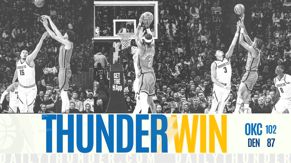 Thunder whup Nuggets