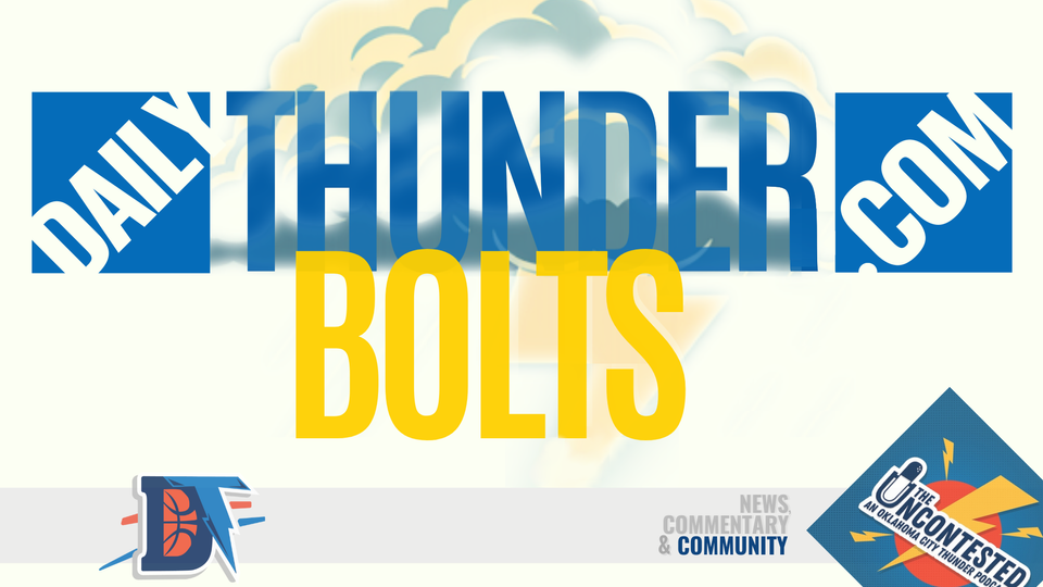 Thunder Bolt: Preseason Game 2: The Score Doesn't Matter!