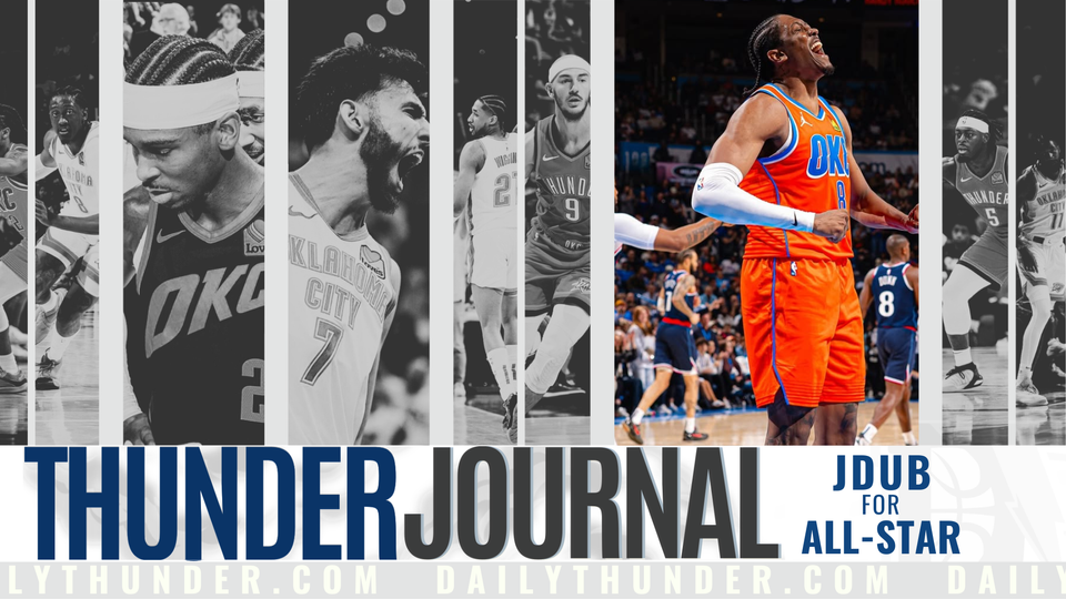 Thunder Journal: JDub for All-Star