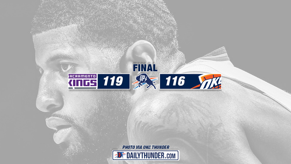 Boomer Buddy Strikes Again, Kings Defeat Thunder 119-116