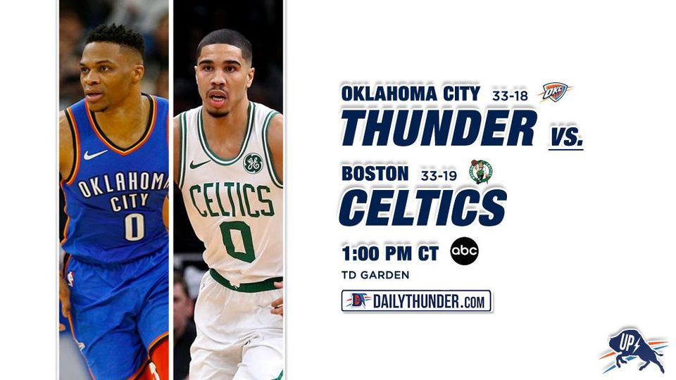 Preview 52 of 82: Thunder @ Celtics