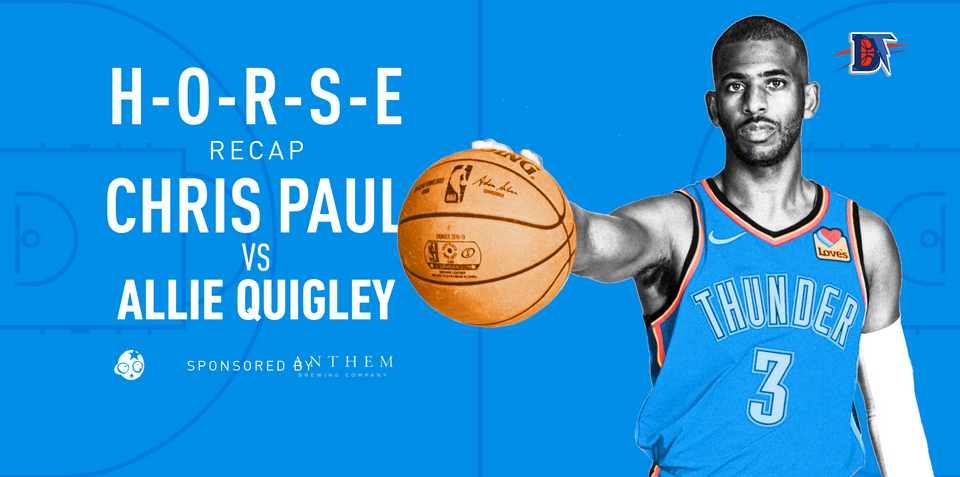 H-O-R-S-E First Round Rapid Recap: Allie Quigley def. Chris Paul (HOR – HORSE)