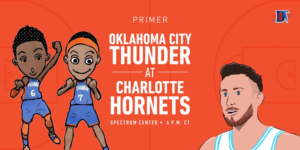 Game 1 Pregame Primer: Thunder (0-0) @ Hornets (0-1)