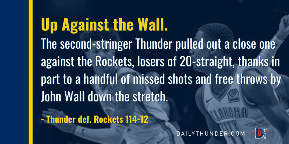 Thunder Journal: March Anger